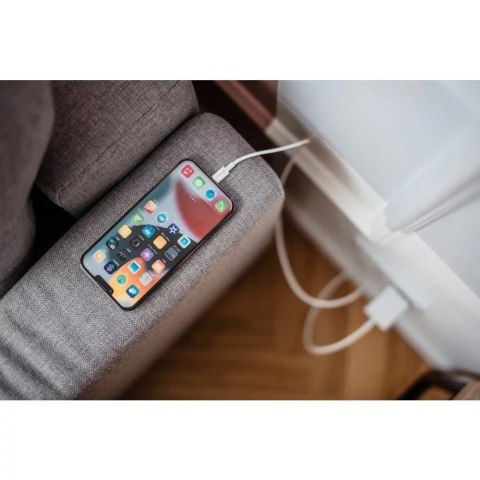 Forcell Kabel USB-C do Lightning 1m Forcell MFi Apple PD 30W CarPlay Biały Forcell Kabel USB-C do Lightning 1m Forcell MFi Apple PD 30W CarPlay Biały