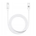 Forcell Kabel USB-C do Lightning 1m Forcell PD 27W iPhone iPad Biały Tuba