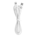 Forcell Kabel USB-C do Lightning 1m Forcell PD 27W iPhone iPad Biały Tuba