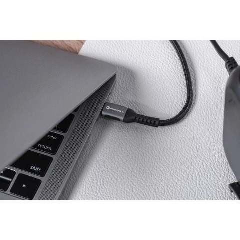 Forcell Kabel USB-C do USB-C 100W 1,2m Nylon QC 4.0 PD SUPERVOOC Forcell Kabel USB-C do USB-C 100W 1,2m Nylon QC 4.0 PD SUPERVOOC