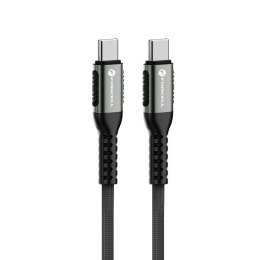 Forcell Kabel USB-C do USB-C 240W 1,2m Nylon QC 4.0 PD SUPERVOOC