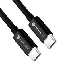 Forcell Kabel USB-C do USB-C 60W 1,5m Forcell C338 QC 4.0 PD do ładowarek 60W
