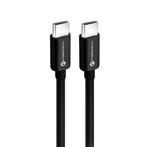 Forcell Kabel USB-C do USB-C 60W 1,5m Forcell C338 QC 4.0 PD do ładowarek 60W Forcell Kabel USB-C do USB-C 60W 1,5m Forcell C338 QC 4.0 PD do ładowarek 60W