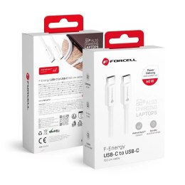 Forcell Kabel USB-C do USB-C 60W 1,5m Forcell C338 QC 4.0 PD do smartfonów i laptopów