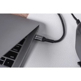 Forcell Kabel USB-C do USB-C Forcell 100W 5A PD QC 4.0 Nylon 2m Laptop Turbo