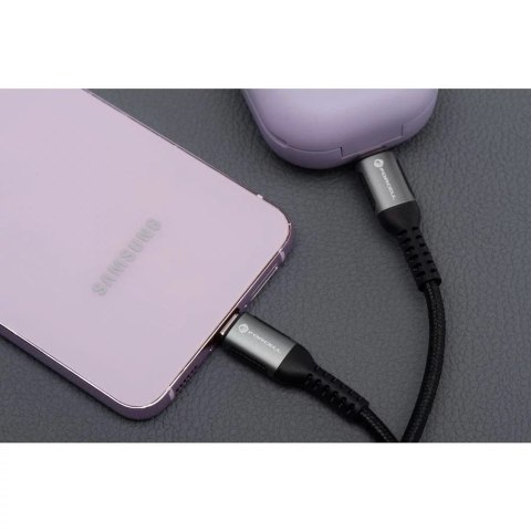 Forcell Kabel USB-C do USB-C Forcell 100W 5A QC 4.0 PD Nylon 3m Laptop Forcell Kabel USB-C do USB-C Forcell 100W 5A QC 4.0 PD Nylon 3m Laptop