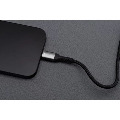 Forcell Kabel USB-C do USB-C Forcell 100W 5A QC 4.0 PD Nylon 3m Laptop Forcell Kabel USB-C do USB-C Forcell 100W 5A QC 4.0 PD Nylon 3m Laptop
