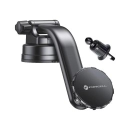 Forcell Uchwyt Samochodowy Forcell F-GRIP MagLuxe Magnetyczny 3w1 z Regulacją