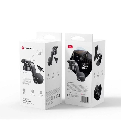 Forcell Uchwyt Samochodowy Forcell F-GRIP MagLuxe Magnetyczny 3w1 z Regulacją Forcell Uchwyt Samochodowy Forcell F-GRIP MagLuxe Magnetyczny 3w1 z Regulacją