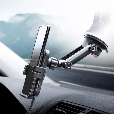 Forcell Uchwyt Samochodowy Ładowarka FORCELL F-GRIP HS4 Indukcja 15W czarny Forcell Uchwyt Samochodowy Ładowarka FORCELL F-GRIP HS4 Indukcja 15W czarny