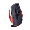 Forcell Uchwyt Samochodowy Ładowarka Forcell HS1 Auto IR Qi 15W Indukcja Czerwony