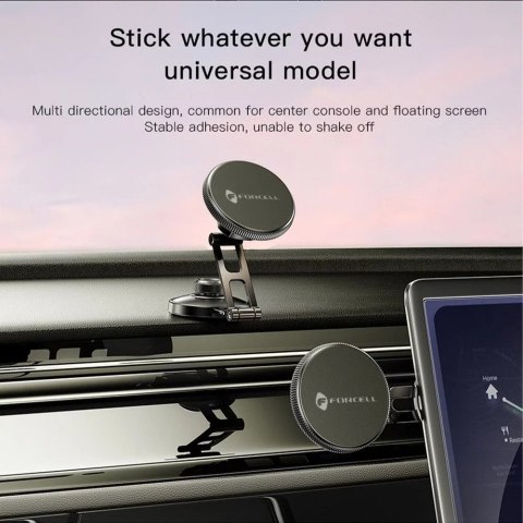 Forcell Uchwyt Samochodowy Magnetyczny Forcell IronSecure MagSafe Metalowy Forcell Uchwyt Samochodowy Magnetyczny Forcell IronSecure MagSafe Metalowy