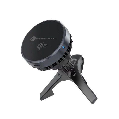Forcell Uchwyt Samochodowy z Ładowarką Indukcyjną Forcell Cool Mag Qi2 MagSafe 15W Forcell Uchwyt Samochodowy z Ładowarką Indukcyjną Forcell Cool Mag Qi2 MagSafe 15W