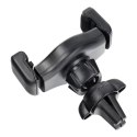 Forcell Uchwyt samochodowy FORCELL F-GRIP Carbon H-CF509 do kratki czarny