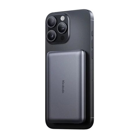 Mcdodo Powerbank magnetyczny MagSafe Mcdodo Black 10000mAh 20W Czarny Mcdodo Powerbank magnetyczny MagSafe Mcdodo Black 10000mAh 20W Czarny