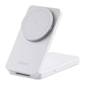 UGreen Ładowarka Indukcyjna 2w1 Ugreen W528 20W MagSafe iPhone AirPods Biała