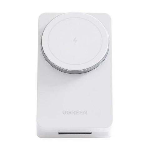UGreen Ładowarka Indukcyjna 2w1 Ugreen W528 20W MagSafe iPhone AirPods Biała UGreen Ładowarka Indukcyjna 2w1 Ugreen W528 20W MagSafe iPhone AirPods Biała
