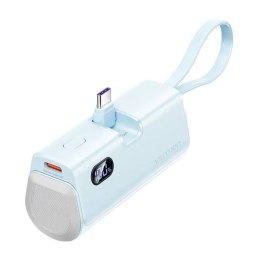 Vention Powerbank Vention 4800mAh 22.5W LED Lightning USB-C Niebieski Kompaktowy