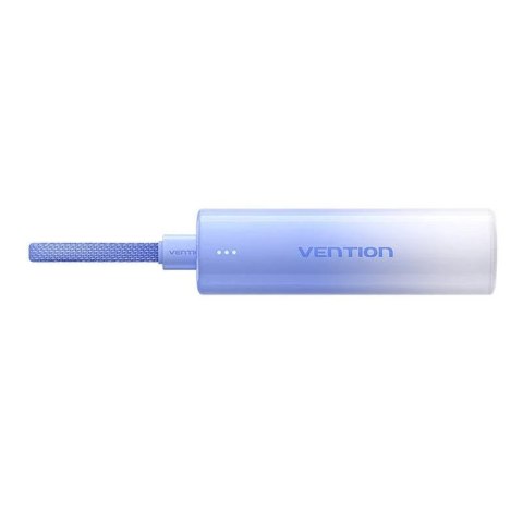 Vention Powerbank Vention 5000mAh 20W + kabel USB-C do Lightning Niebieski Vention Powerbank Vention 5000mAh 20W + kabel USB-C do Lightning Niebieski