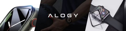Alogy Szkło Hybrydowe do Apple Watch 10 46mm Alogy 3D Glass z czarną ramką Alogy Szkło Hybrydowe do Apple Watch 10 46mm Alogy 3D Glass z czarną ramką