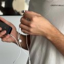 Dudao Dudao dokanałowe słuchawki zestaw słuchawkowy z pilotem i mikrofonem 3,5 mm mini jack biały (X10 Pro white)