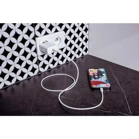 Forcell Ładowarka Forcell 20W USB-C PD QC 4.0 + Kabel Lightning do iPhone 12 13 14 Forcell Ładowarka Forcell 20W USB-C PD QC 4.0 + Kabel Lightning do iPhone 12 13 14