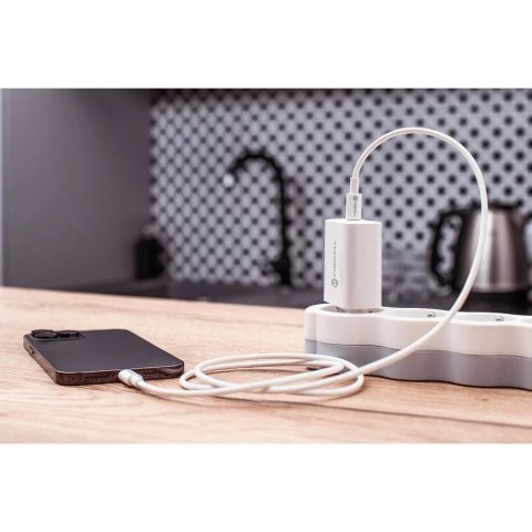 Forcell Ładowarka Forcell 20W USB-C PD QC 4.0 + Kabel Lightning do iPhone 12 13 14 Forcell Ładowarka Forcell 20W USB-C PD QC 4.0 + Kabel Lightning do iPhone 12 13 14