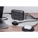 Forcell Ładowarka biurkowa Forcell GaN III 200W 3xUSB-C 2xUSB-A PD QC SFC