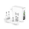 Forcell Ładowarka podróżna Forcell 4w1 8000mAh QC3.0 USB-C Powerbank Indukcja