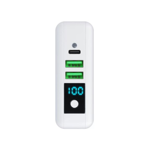 Forcell Ładowarka podróżna Forcell 4w1 8000mAh QC3.0 USB-C Powerbank Indukcja Forcell Ładowarka podróżna Forcell 4w1 8000mAh QC3.0 USB-C Powerbank Indukcja