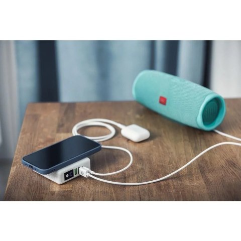 Forcell Ładowarka podróżna Forcell 4w1 8000mAh QC3.0 USB-C Powerbank Indukcja Forcell Ładowarka podróżna Forcell 4w1 8000mAh QC3.0 USB-C Powerbank Indukcja