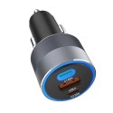 Forcell Ładowarka samochodowa Forcell 85W 2xUSB-C + USB-A Szybkie Ładowanie
