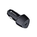 Forcell Ładowarka samochodowa Forcell Carbon 20W USB-C + kabel Lightning