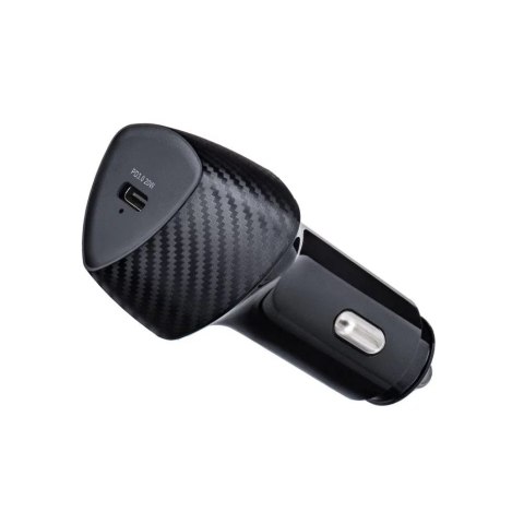 Forcell Ładowarka samochodowa Forcell Carbon 20W USB-C + kabel Lightning Forcell Ładowarka samochodowa Forcell Carbon 20W USB-C + kabel Lightning