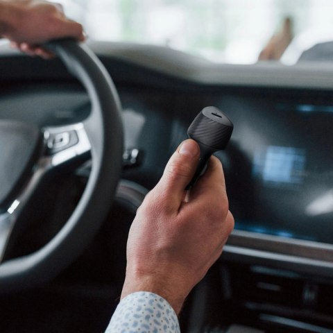 Forcell Ładowarka samochodowa Forcell Carbon 20W USB-C + kabel Lightning Forcell Ładowarka samochodowa Forcell Carbon 20W USB-C + kabel Lightning