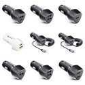 Forcell Ładowarka samochodowa Forcell Carbon QC 3.0 18W USB Czarna