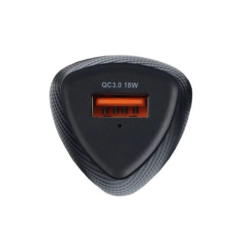 Forcell Ładowarka samochodowa Forcell Carbon QC 3.0 18W USB Czarna Forcell Ładowarka samochodowa Forcell Carbon QC 3.0 18W USB Czarna
