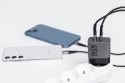 Forcell Ładowarka sieciowa Forcell GaN 45W USB-C + USB-A PD QC SFC Szara