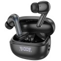 Hoco Słuchawki bezprzewodowe Bluetooth HOCO TWS ANC+ENC EQ5 Etui ładujące Czarne