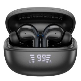 Hoco Słuchawki bezprzewodowe Bluetooth HOCO TWS ANC+ENC EQ5 Etui ładujące Czarne