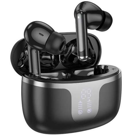 Hoco Słuchawki bezprzewodowe Bluetooth HOCO TWS EQ10 Etui ładujące Czarne Hoco Słuchawki bezprzewodowe Bluetooth HOCO TWS EQ10 Etui ładujące Czarne