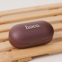 Hoco Słuchawki bezprzewodowe Bluetooth HOCO TWS EQ19 Etui Ładowarka Brązowe