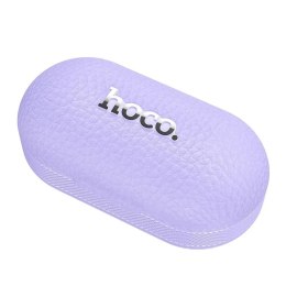 Hoco Słuchawki bezprzewodowe Bluetooth HOCO TWS EQ19 Etui ładujące Fioletowe