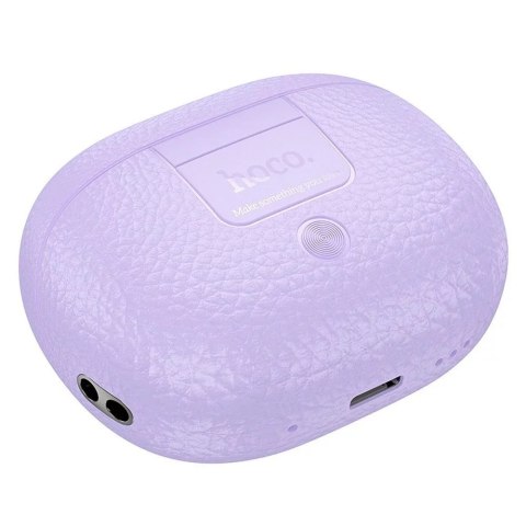 Hoco Słuchawki bezprzewodowe Bluetooth HOCO TWS EQ23 Etui ładujące Fioletowe Hoco Słuchawki bezprzewodowe Bluetooth HOCO TWS EQ23 Etui ładujące Fioletowe