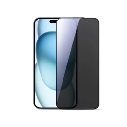 Joyroom Szkło Joyroom iPhone 16 Pro Prywatyzujące Dustproof Czarna Ramka