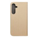 Marka niezdefiniowana Etui Kabura SENSITIVE Book do Samsung Galaxy S25+ Plus Złoty Stand