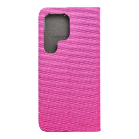 Marka niezdefiniowana Etui Kabura SENSITIVE Book do Samsung Galaxy S25 Ultra Różowy Stand Marka niezdefiniowana Etui Kabura SENSITIVE Book do Samsung Galaxy S25 Ultra Różowy Stand