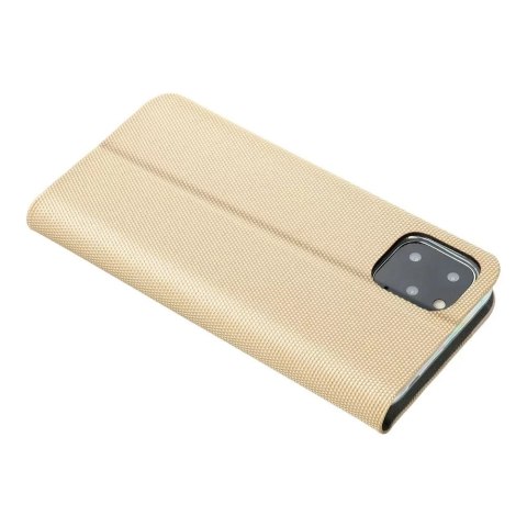Marka niezdefiniowana Etui Kabura SENSITIVE Book do Xiaomi Redmi Note 14 Pro Złoty Stand 360 Marka niezdefiniowana Etui Kabura SENSITIVE Book do Xiaomi Redmi Note 14 Pro Złoty Stand 360