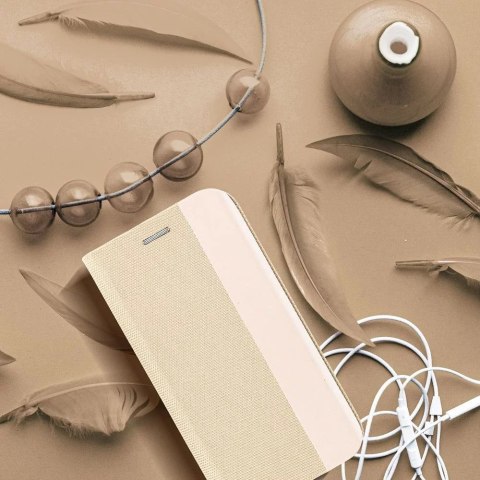 Marka niezdefiniowana Etui Kabura SENSITIVE Book do Xiaomi Redmi Note 14 Pro Złoty Stand 360 Marka niezdefiniowana Etui Kabura SENSITIVE Book do Xiaomi Redmi Note 14 Pro Złoty Stand 360