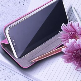 Marka niezdefiniowana Kabura SENSITIVE Book do SAMSUNG S25 Edge różowy Stand 360 CASE